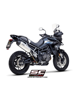 Tłumik SC-Project, X-Plorer II, Titanium / Carbon (Slip-On) - Triumph Tiger 900 [20-22]