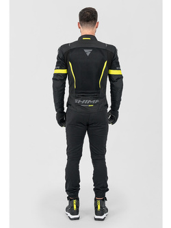 Kurtka motocyklowa tekstylna Shima Solid 2.0 Vent czarno-fluo