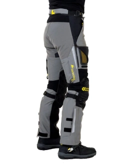 Spodnie motocyklowe damskie tekstylne Touratech Companero Rambler szare