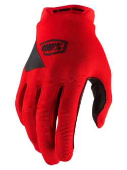 Rękawice cross dziecięce 100% Ridecamp czerwone