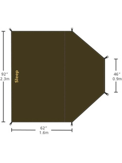 Podłoga do namiotu Atacama Expedition Touratech Sleeping Bay 