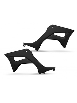 Osłony chłodnicy UFO do Hondy CRF 110F (19-) czarne