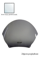 Szyba motocyklowa MRA oryginalny kształt "O" Ducati Monster (-99) przeźroczysta