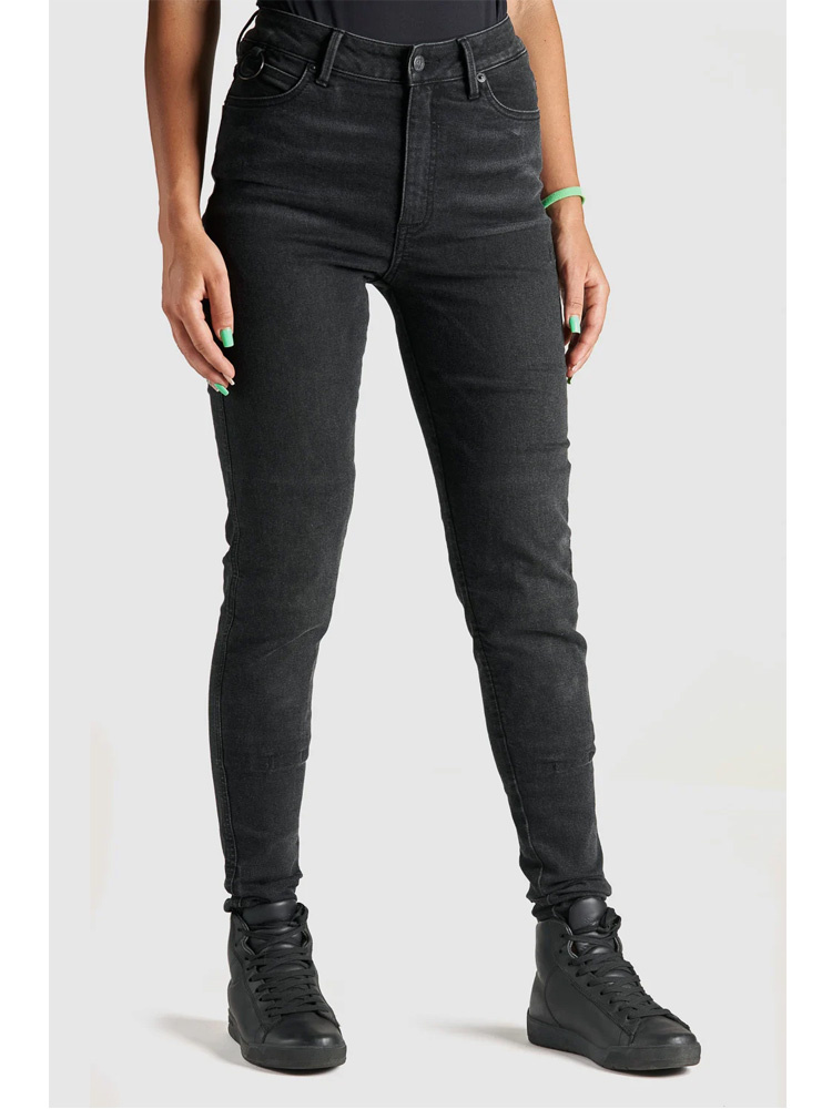 Jeansy motocyklowe damskie Pando Moto Kusari Cor 01