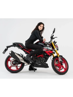 Spodnie motocyklowe damskie tekstylne Shima Joggsy czarne