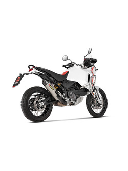Tłumik motocyklowy Slip-On Line [Titanium + Carbon] Akrapovič do Ducati DesertX (22-24)/ Rally (24)