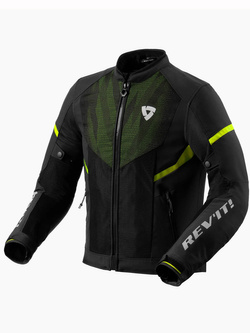 Kurtka motocyklowa tekstylna REV’IT! Hyperspeed 2 GT Air czarno-fluo żółta