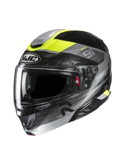 Kask szczękowy HJC RPHA 91 Madal czarno-żółty