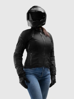 Kurtka motocyklowa damska tekstylna Rebelhorn Swift czarna