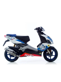 Pełny układ wydechowy LeoVince Hand Made TT Aprilia SR 50 R Factory (04-12)/ Sport Pro (-03) stal nierdzewna