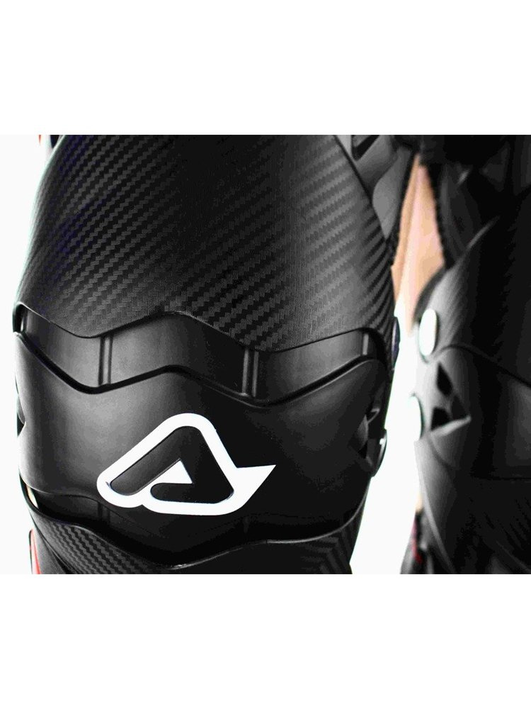 Nakolanniki motocyklowe Acerbis Impact Evo 3.0 czarno-czerwone