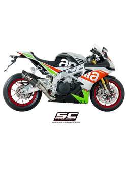 Tłumik Oval racing Carbon SC-Project do Aprilia RSV4 RF/RR 2017