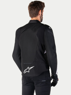 Kurtka motocyklowa tekstylna Alpinestars T-Jaws V4 czarno-biała