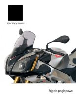 Szyba motocyklowa MRA Touring "TM" do modelu Aprilia Tuono V4R [11-14] czarna