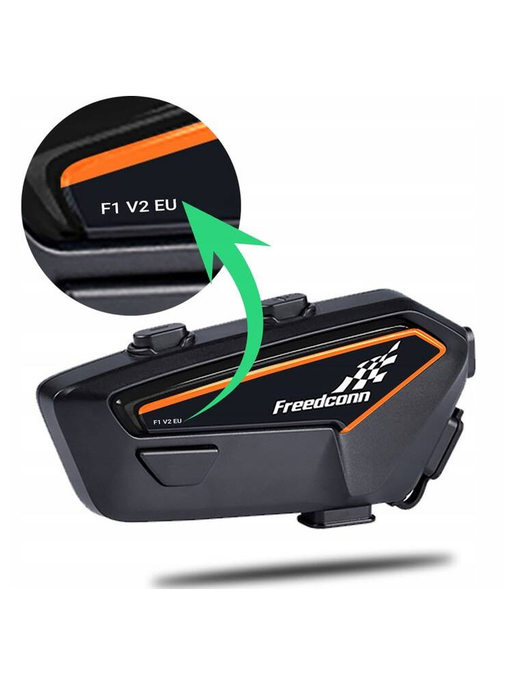 Interkom motocyklowy FreedConn F1 V2 EU (1 zestaw)