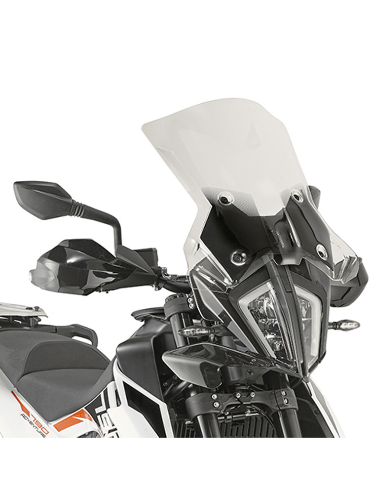 Szyba motocyklowa Kappa KTM Adventure 390 (20-24)/ 790/ R (19-20)/ 890 (21-22) przezroczysta [bez mocowania]