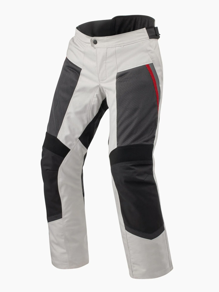 Spodnie motocyklowe tekstylne REV’IT! Tornado 4 H2O szaro-czarne