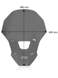 Szyba motocyklowa WRS Touring Honda CRF1100L Africa Twin Adventure Sports (24) mocno przyciemniana