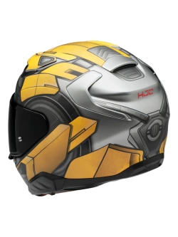 Kask integralny HJC F71 Bumblebee Hasbro żółto-szary