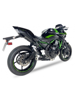 Pełny układ wydechowy IXIL Dual Hyperlow XL L3XB Kawasaki Z 650 RS (24-)/ Z/ Ninja 650 (23-) czarny