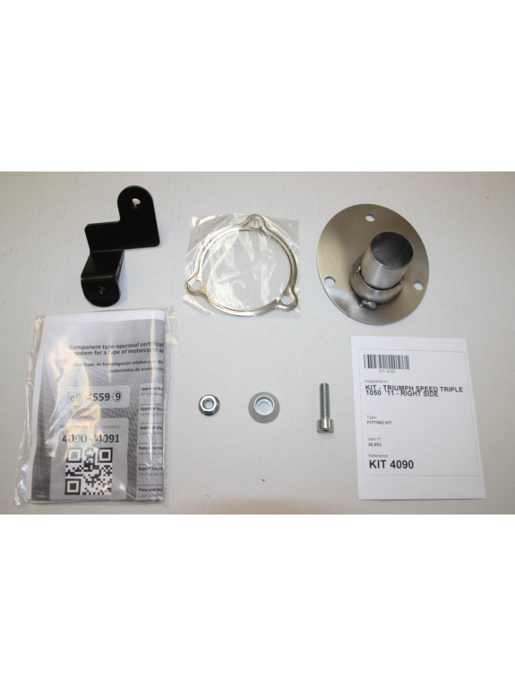 Tłumik motocyklowy IXIL SOVE Hexoval Xtrem Evolution Triumph ST 1050 Speed Triple (11-13) na prawą stronę