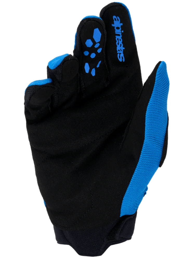 Rękawice cross Alpinestars MX Full Bore V2 czarno-niebieskie