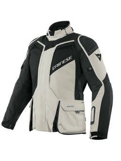 Motocyklowa kurtka tekstylna Dainese D-EXPLORER 2 GORE-TEX® czarno-biała