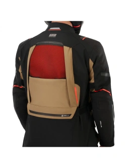 Kurtka motocyklowa tekstylna Shima Hero 3.0 G2 brązowa