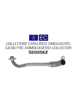 Kolektor wydechowy Arrow z katalizatorem - Honda MSX / GROM 125 [16-20]