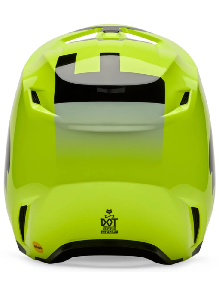 Kask enduro Fox V1 Shield czarny-fluo