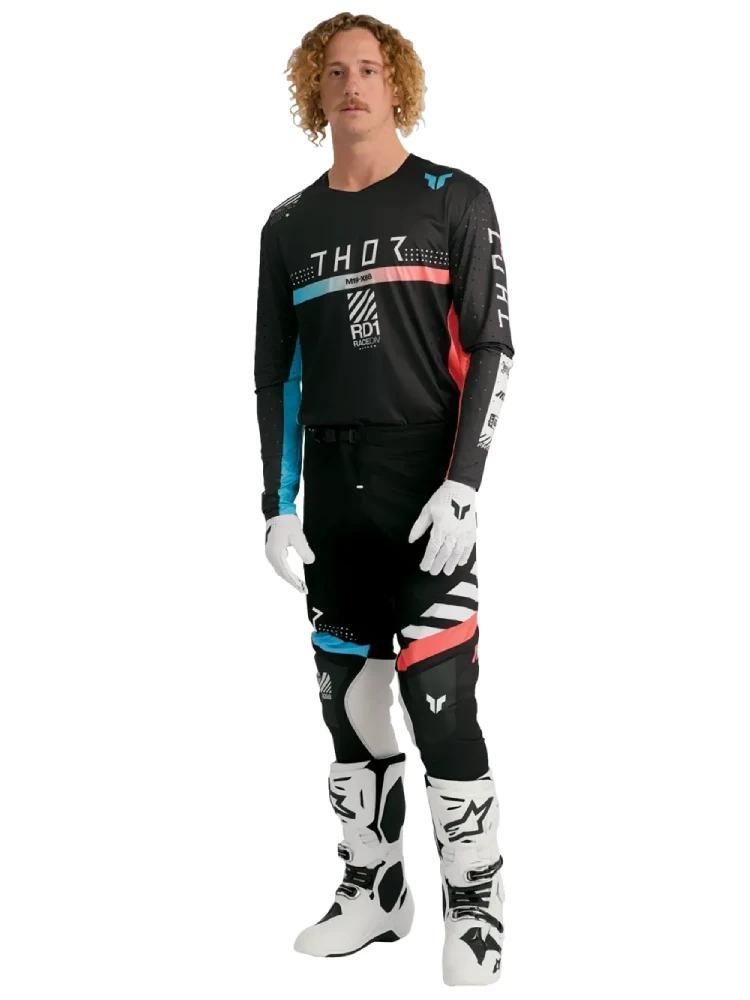 Bluza enduro Thor Sportmode Synth czarna