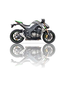 Tłumik IXIL DUAL HYPERLOW INOX L2X (SLIP ON, LEWY) - Kawasaki Z 1000 / Z 1000SX [10-20]