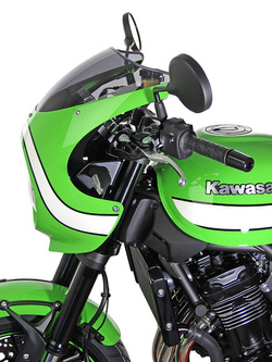 Szyba motocyklowa MRA oryginalny kształt "O" Kawasaki Z 900 RS (Cafe Racer) (18-) przyciemniana