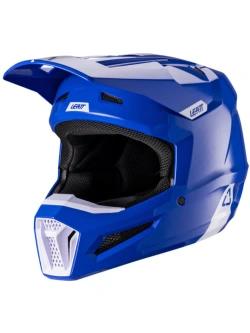 Kask enduro Leatt Moto 2.5 niebiesko-biały