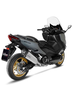 Pełny układ wydechowy LeoVince LV-12 [Slip-On, Titanium] do Yamaha T-Max 560/Tech Max [20-]
