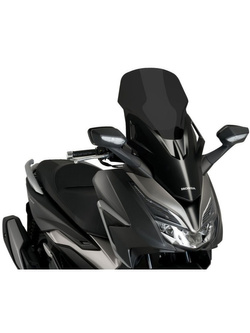 Szyba turystyczna PUIG V-Tech Honda Forza 125 (21-), Forza 350 (21-) mocno przyciemniana