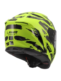 Kask integralny LS2 FF818 Storm III Kaos czarny-fluo