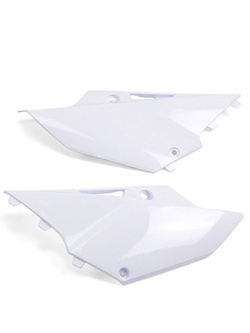 Osłony boczne tylne UFO do Yamaha YZ 125 / YZ 250 (15-21) białe