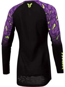 Bluza enduro damska Thor Launchmode Spotted czarno-fioletowa