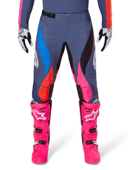 Spodnie cross Alpinestars MX Techstar Dreem szaro-wielokolorowe