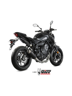 Pełny układ wydechowy (GP Pro) MIVV do Yamaha MT-07 / FZ-07 (21-) czarny