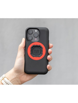 Wymienny pierścień magnetyczny Quad Lock MAG czerwony
