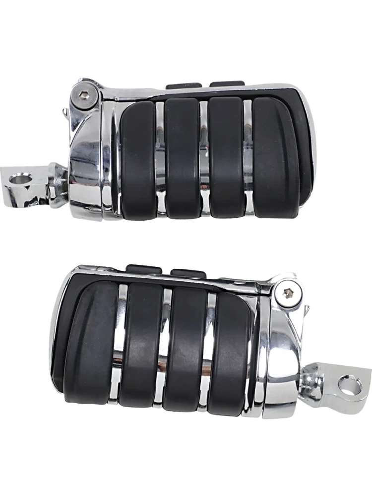 Podnóżki motocyklowe Kuryakyn Switchblade srebrno-czarne