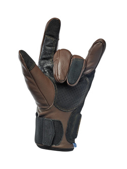 Rękawice motocyklowe Biltwell Belden brązowe