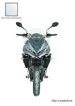 Szyba motocyklowa MRA "TM" Triumph Tiger Sport 800 (25-) przezroczysta