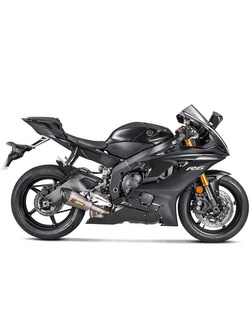 Tłumik motocyklowy Slip-On Line [Titanium + Carbon] Akrapović do Yamaha YZF-R6 [10-]
