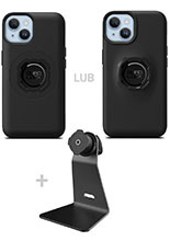 Zestaw na biurko: etui na telefon iPhone 14 Plus + uchwyt Quad Lock