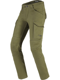 Jeansy motocyklowe Spidi Pathfinder Cargo zielone