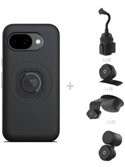 Zestaw do samochodu: etui MAG na telefon Google Pixel 10A (magnetyczne) oraz mocowanie Quad Lock