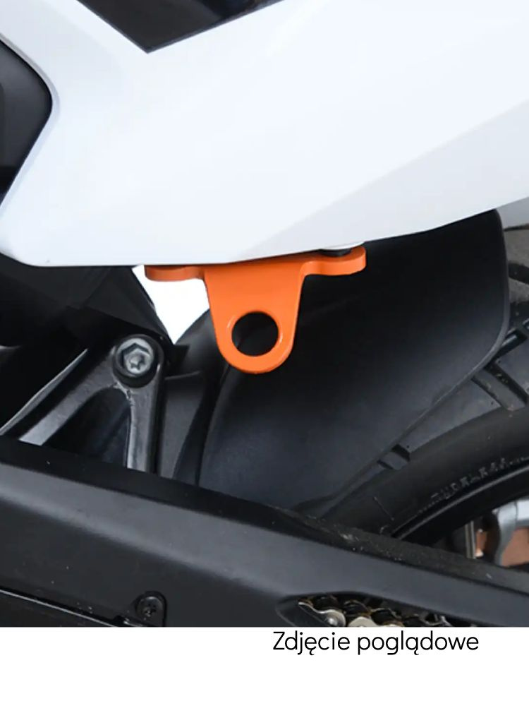 Uchwyty na pasy transportowe R&G do KTM 790 Adventure (19-)/ 890 Adventure (20-22)/ Yamahy Tenere 700 (19-) / Tenere 700 World Raid (22-) /Honda CBR 650 R (19-) /Husqvarna Norden 901 (22-) czarne